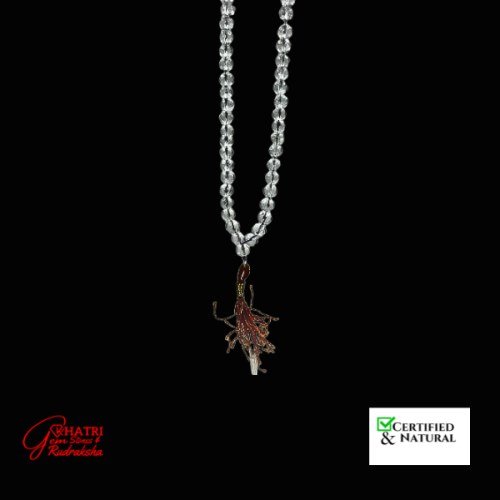 Sphatik Mala Mixed Cut 9MM — view 2