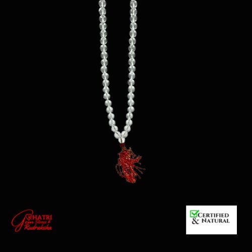 Sphatik Mala Diamond Cut 6MM — view 2